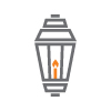 animated lantern icon