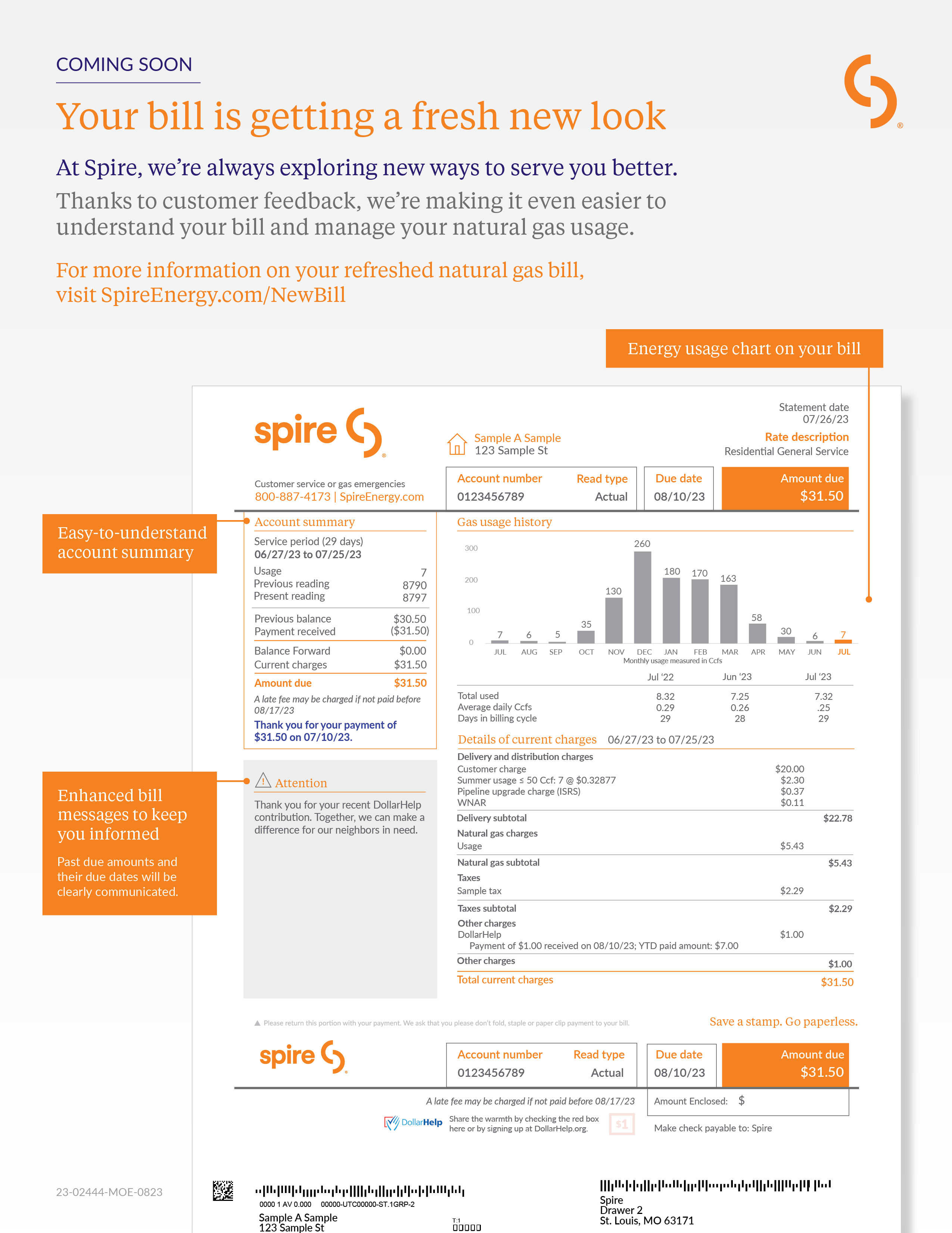 Image of Spire bill