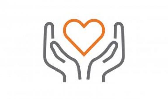 Image of heart and hands