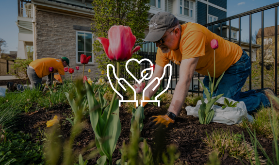 Image of Spire employee volunteering