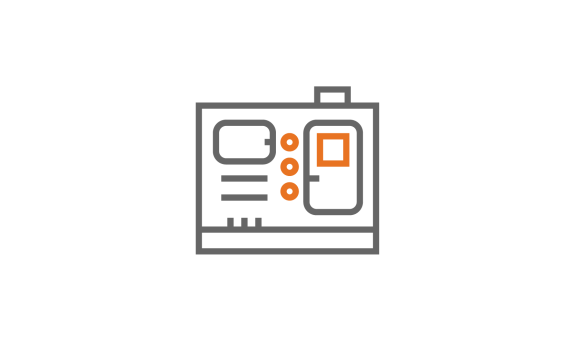 image of gas generator drawing