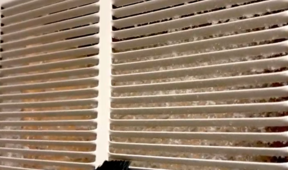 vacuum hose cleaning air vent