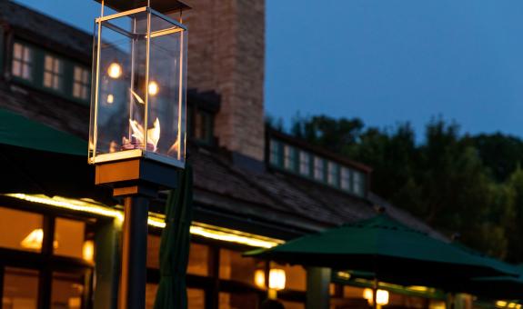 Image of gas lamps